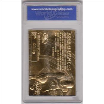 Rookie Graded Gem Mint 10 - Kobe Bryant 1996-97 Fleer w/ Purple Signature 23 Kt Gold Card