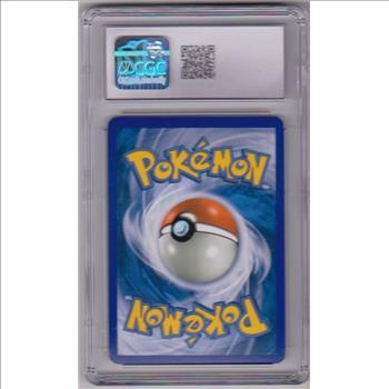 Graded CGC Mint 9 - Hippopotas 2008 Pokemon Majestic Dawn REVERSE HOLO #66/100 Card