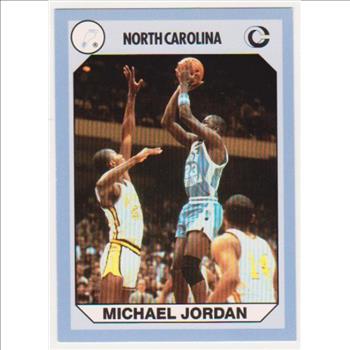 Michael Jordan 1990 North Carolina #44 College Card