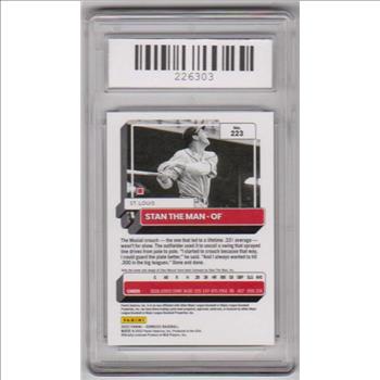 Graded Gem Mint 10 - Stan Musial 2022 Donruss #223 Card