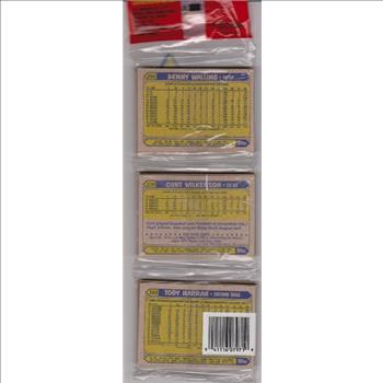 1987 Topps Baseball 49 Card Rack Pack w/ Kirby Puckett On Front