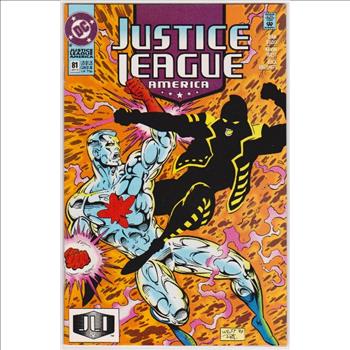 1993 DC Comics JUSTICE LEAGUE AMERICA #81 Issue