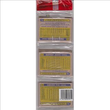 1987 Topps Baseball 49 Card Rack Pack w/ Rickey Henderson On Front