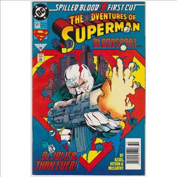1993 DC Comics The Adventures Of Superman #507 Issue