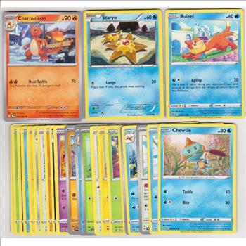 25 Different Pokemon Trading Cards w/ Charmeleon + More