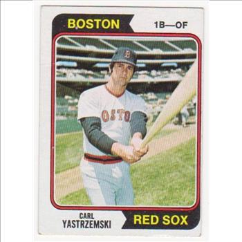 1974 Topps Carl Yastrzemski #280 Card - HOF'er