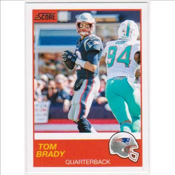 Tom Brady 2019 Score #142 Card