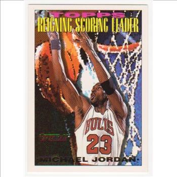 1993-94 Topps Gold Michael Jordan #384 Insert Card