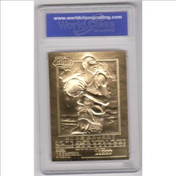 Rookie Graded Gem Mint 10 - Kobe Bryant 1996-97 Skybox EX-2000 Feel The Game 23 Kt Gold Card