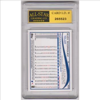 Graded 10 - Alex Rodriguez 2014 Topps #168 Card