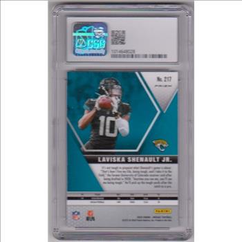 Rookie Graded CSG Gem Mint 9.5 - Laviska Shenault Jr. 2020 Panini Mosaic Pink Camo #217 Parallel Card
