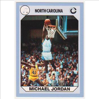 Michael Jordan 1990 North Carolina #93 College Card