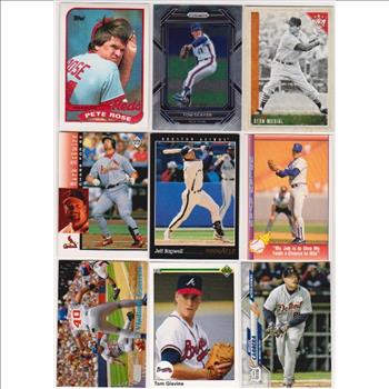 Baseball Card Collection 1989-2023 w/ Stan Musial, Pete Rose + More