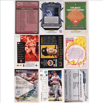 Baseball Card Collection 1989-2023 w/ Stan Musial, Pete Rose + More
