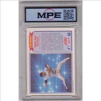 Graded MPE NM/MT+ 8.5 - Nolan Ryan 1991 Score Highlight #417 Card