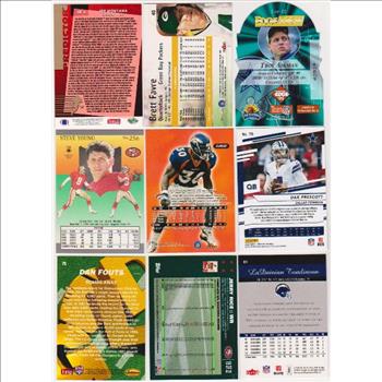 Football Card Collection 1991-2022 w/ Joe Montana, Brett Favre + More