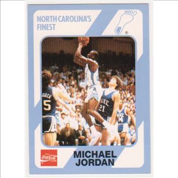 Michael Jordan 1989 North Carolina #18 College Card