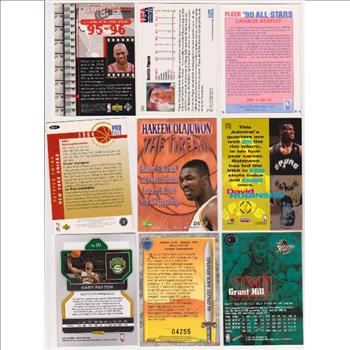 Basketball Card Collection w/ Michael Jordan, Scottie Pippen + More