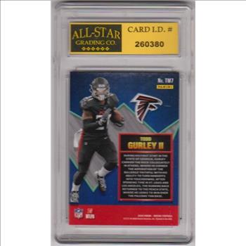 Graded 10 - Todd Gurley 2020 Panini Mosaic Touchdown Masters #TM7 Insert Card