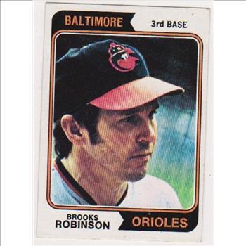 1974 Topps Brooks Robinson #160 Card - HOF'er