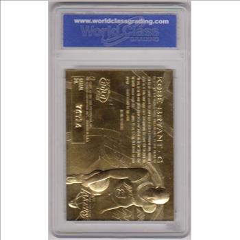 Rookie Graded Gem Mint 10 - Kobe Bryant 1996-97 Fleer w/ Purple Signature 23 Kt Gold Card