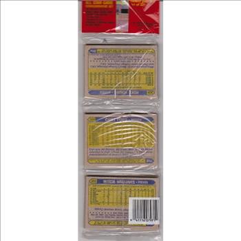 1987 Topps Baseball 49 Card Rack Pack w/ Keith Hernandez On Front