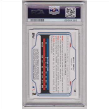 Graded PSA Gem Mint 10 - Mike Trout 2014 Bowman #168 Card