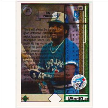 Error - 1989 Upper Deck Bo Jackson Double Back Error