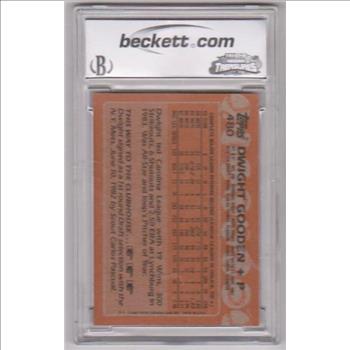 Graded BCCG 10 - Dwight Gooden 1988 Topps #480 Card