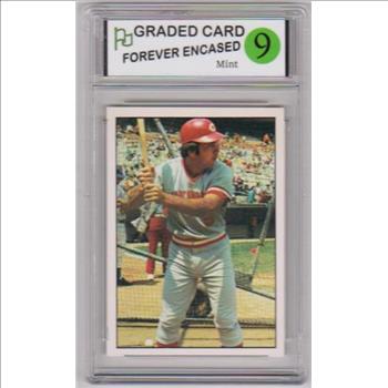 Graded Mint 9 - Johnny Bench 1975 SSPC #5 Card