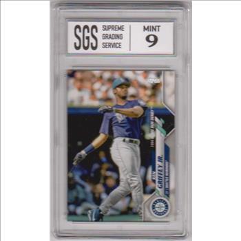 Graded Mint 9 - Ken Griffey, Jr. 2020 Topps Update #U-150 Card