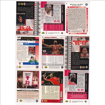 1990's Michael Jordan Card Collection - 9 Different