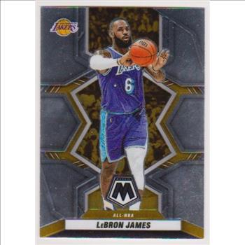 Lebron James 2021-22 Panini Mosaic #286 Card
