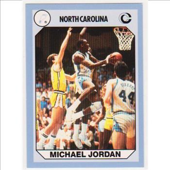Michael Jordan 1990 North Carolina #3 College Card