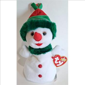 2000 Ty Beanie Baby Snowgirl The Snow Woman - New With Tags