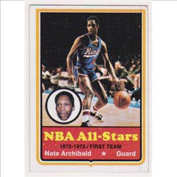 1973-74 Topps Nate Archibald #1 Card - HOF'er