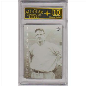 Graded 10 - Christy Mathewson 1994 Upper Deck The American Epic #14 Card