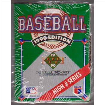 Sealed 1990 Upper Deck High # Series 100 Card Factory Set