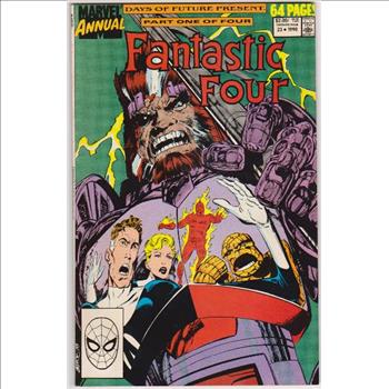 1990 Marvel Comics FANTASTIC FOUR Annual #23 Issue