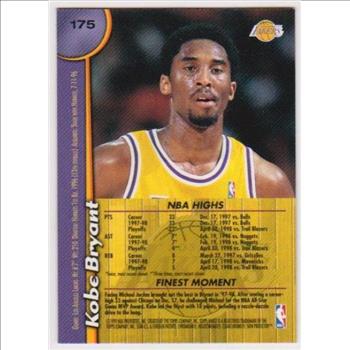 Kobe Bryant 1998-99 Topps Finest #175 Card