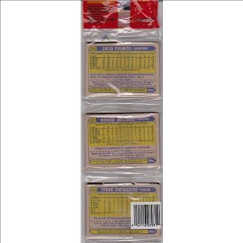 1987 Topps Baseball 49 Card Rack Pack w/ Dave Winfield On Front