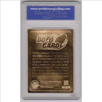 Graded Gem Mint 10 - Tom Brady 2005 Merrick Mint 23 Kt Gold Card