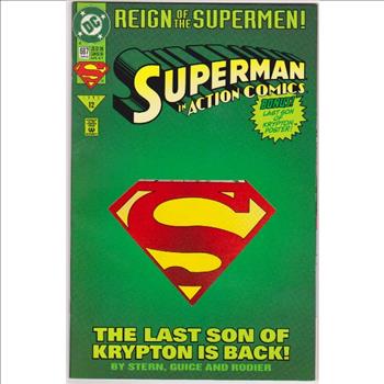 1993 DC Comics SUPERMAN IN ACTION COMICS #687 Issue