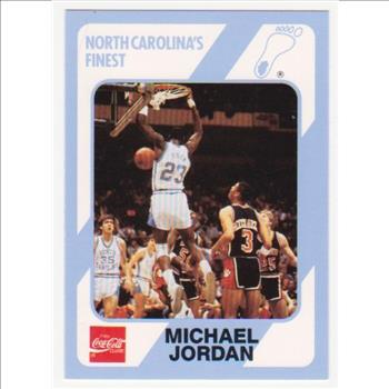 Michael Jordan 1989 North Carolina #15 College Card