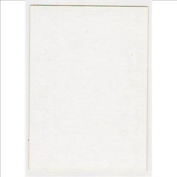 1990 Topps Cal Ripken, Jr. Blank Front Error Card 