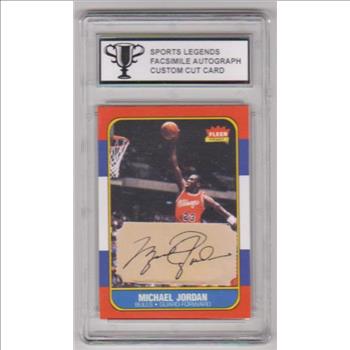 1/25 Produced - Michael Jordan Sports Legends Facsimile Autograph 