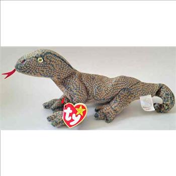 1999 Ty Beanie Baby Scaly The Lizard - With Original Tags