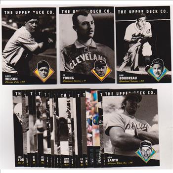 25 Different 1994 Upper Deck All-Time Heroes Cards - Cy Young + More