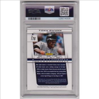Graded PSA Mint 9 - Tony Gwynn 2013 Panini Prizm #176 Card