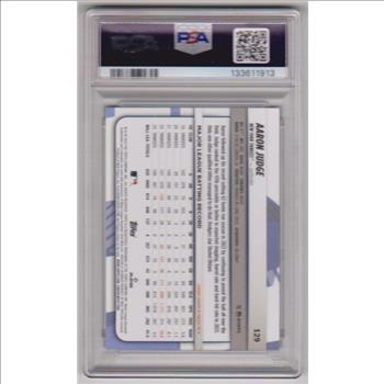 Graded PSA Gem Mint 10 - Aaron Judge 2024 Topps Big League #129 Card